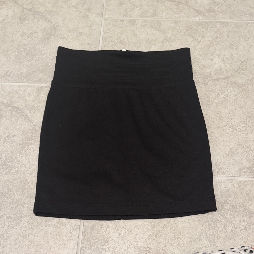 Charlotte Russe Black Mini Skirt